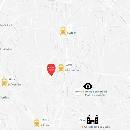 Διαμέρισμα Casa De Santana Ii, Lisboa